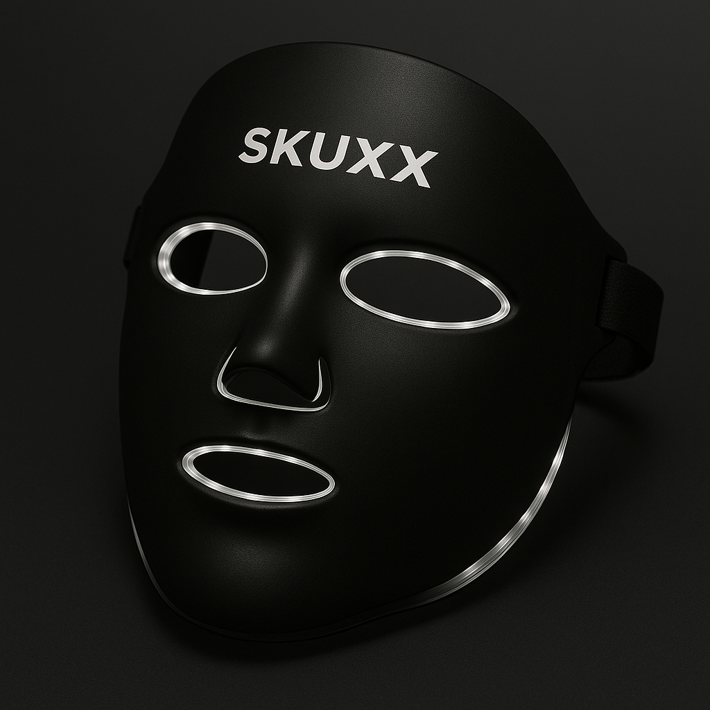 LED silicon facial mask