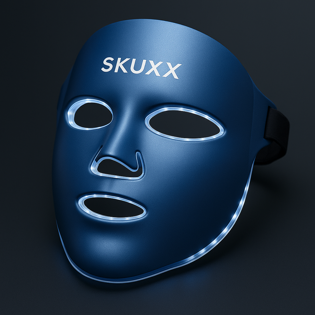 LED silicon facial mask