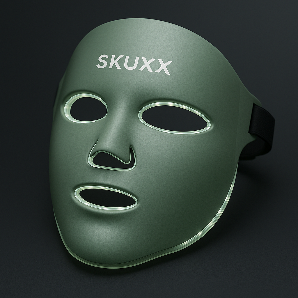 LED silicon facial mask